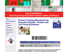 Tablet Screenshot of manufacturing-execution-software.com